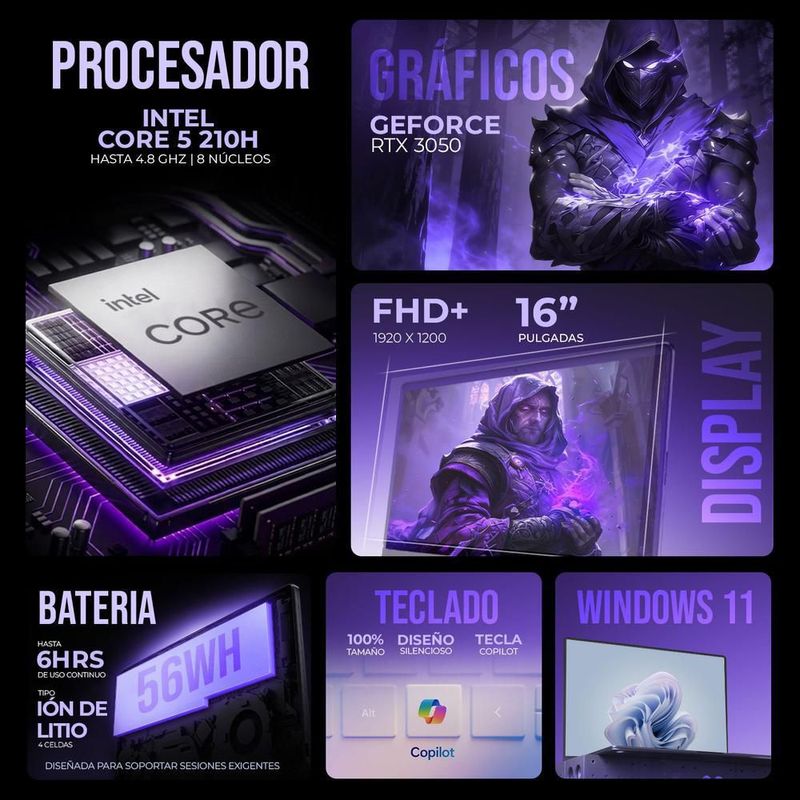 Laptop gamer asus tuf rtx 3050 core 5 24gb ssd 1tb mouse