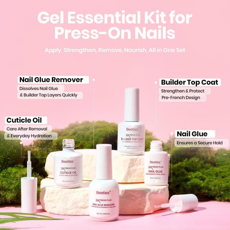 Kit de uñas Beetles Gel Polish 10 ml/15 ml/20 ml