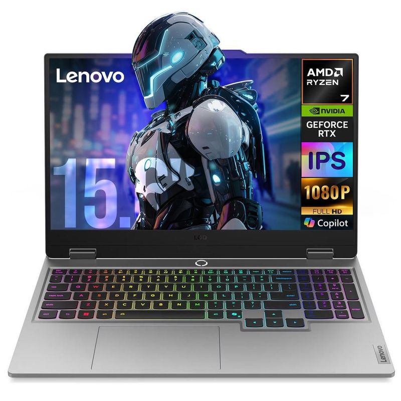 Laptop gamer lenovo loq rtx 5060 ryzen 7 32gb 512gb 15.6