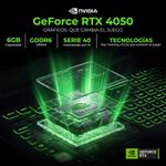 Laptop gamer hp victus rtx 4050 r5 24gb 512gb ssd 15.6"