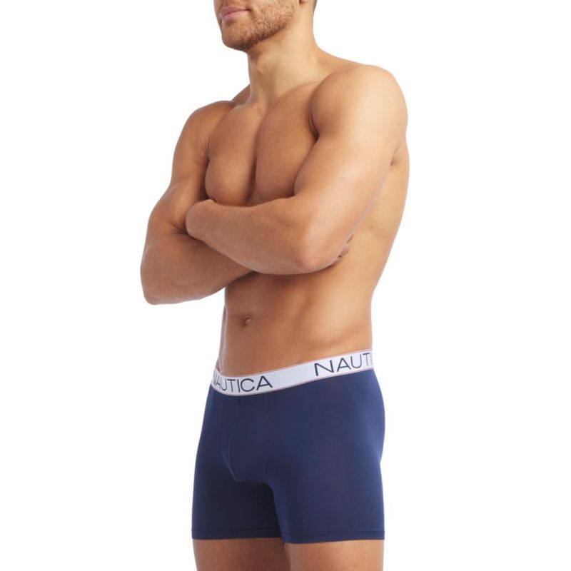 Boxer Nautica paquete de 4 micro entrepierna 13 cm