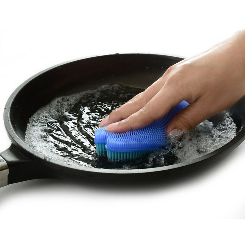 Cepillo de silicona para platos Norpro Fish resistente al calor 230 °C