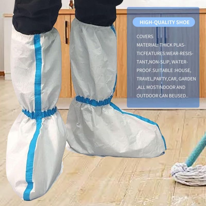 Cubrezapatos ZFYOUNG 47 cm Descartables Impermeables - Pack de 5 pares