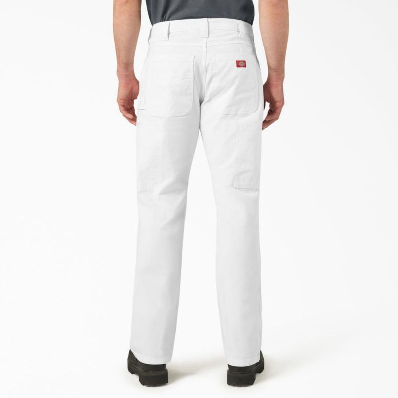 PANTALONES Dickies Doble Rodilla Blanco