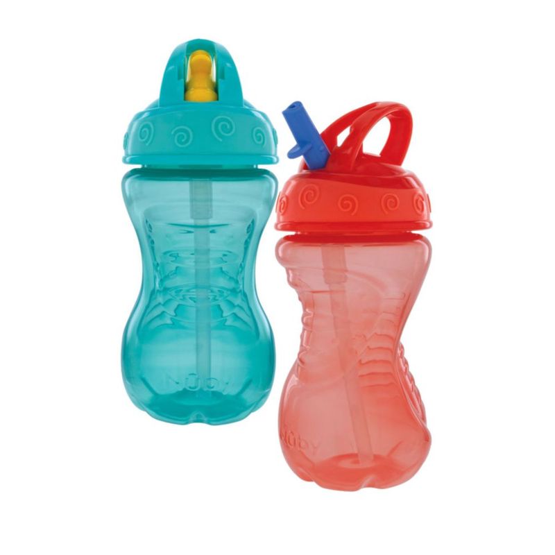 Vaso Nuby 300 ml Pack de 2 con agarre fácil