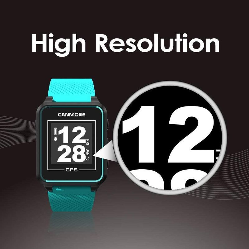 Reloj GPS de Golf CANMORE TW353 Turquesa/Gris