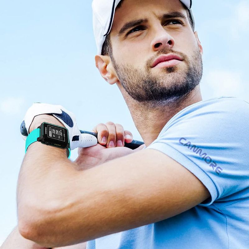 Reloj GPS de Golf CANMORE TW353 Turquesa/Gris