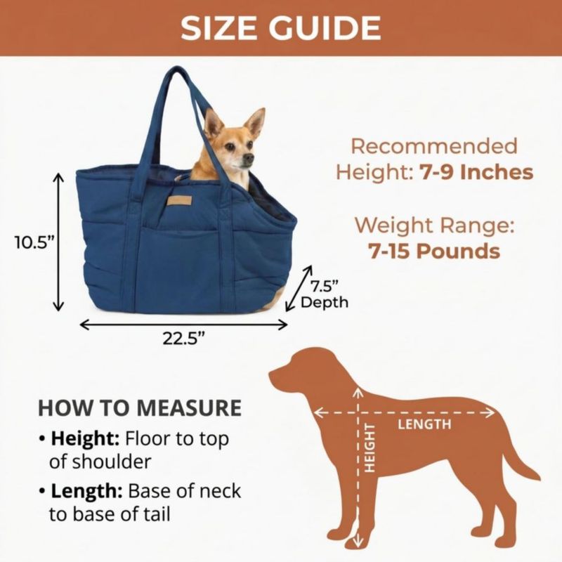 Transportín NoblePup de Peluche Azul Oscuro para Perro Pequeño