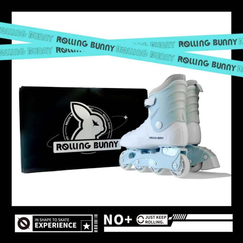 Patines en línea RollingBunny 72 mm ABEC‑7 para mujer