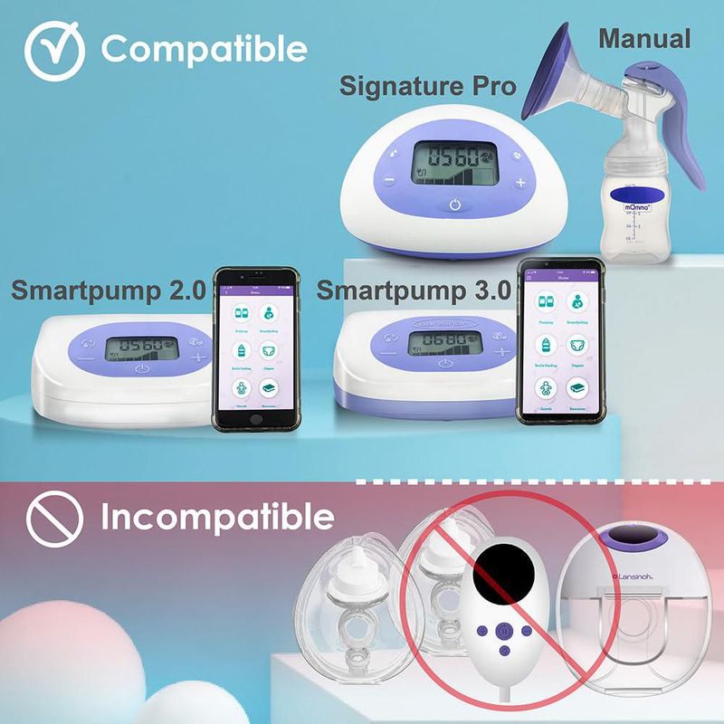 Válvulas de pico de pato NENESUPPLY 6 piezas compatibles con Lansinoh