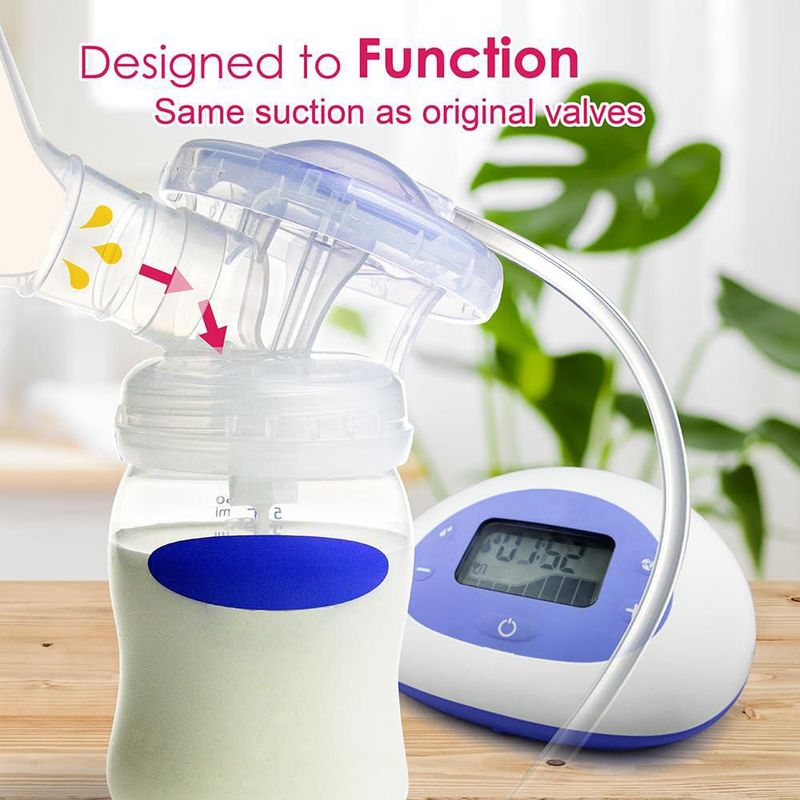 Válvulas de pico de pato NENESUPPLY 6 piezas compatibles con Lansinoh