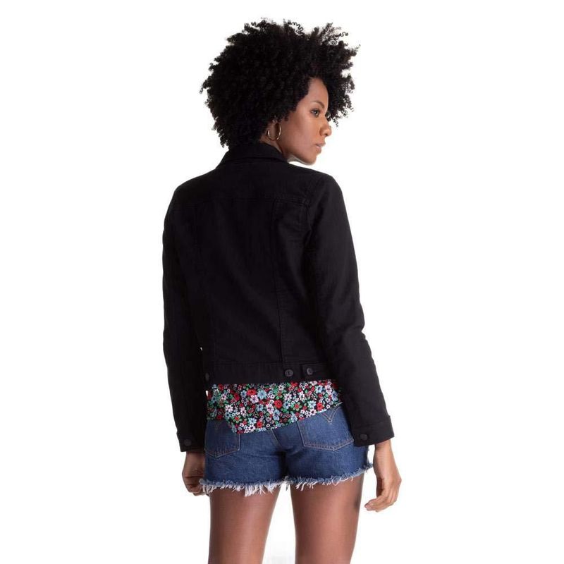 Chaqueta Levi's Original Trucker Negra Talla Grande