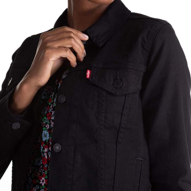 Chaqueta Levi's Original Trucker Negra Talla Grande