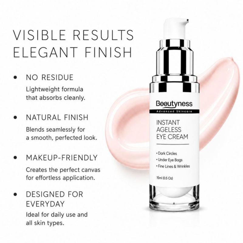Crema de Ojos Beautyness 15 ml Antiarrugas y Ojeras