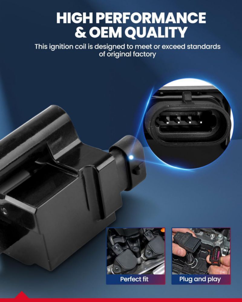 Bobinas de Encendido KAX 8 uds para Chevrolet Silverado/Tahoe 5.3L