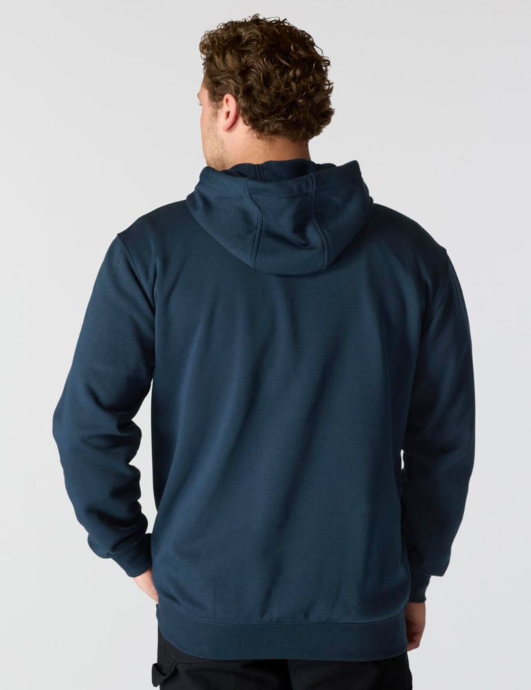 Sudadera Carhartt talla XL color azul marino nuevo con gráfico