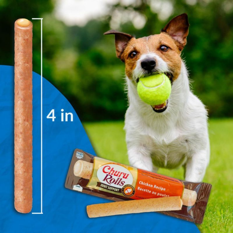 Premio para perros INABA Churu Rolls Apoyo Articular 36 g x 18