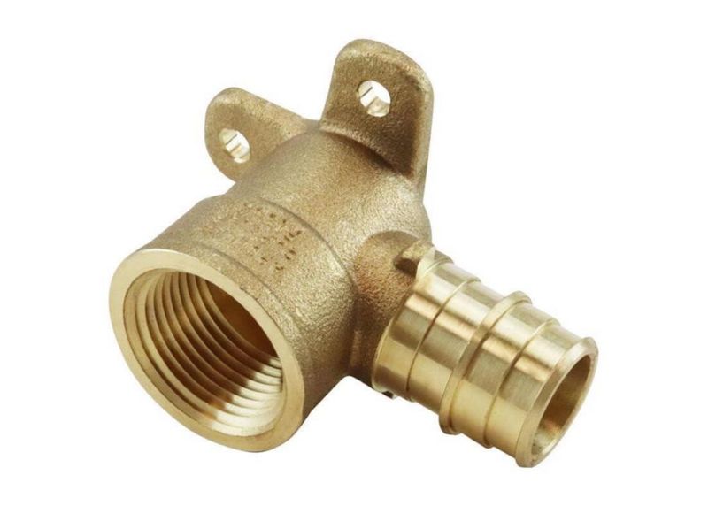 Codo con forma de oreja en forma de gota Conbraco EPXDEE34 para tubo Pex latón sin plomo