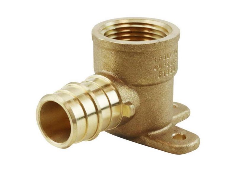Codo con forma de oreja en forma de gota Conbraco EPXDEE34 para tubo Pex latón sin plomo