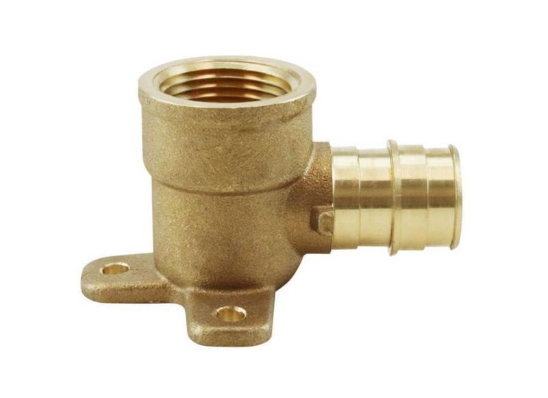 Codo con forma de oreja en forma de gota Conbraco EPXDEE34 para tubo Pex latón sin plomo