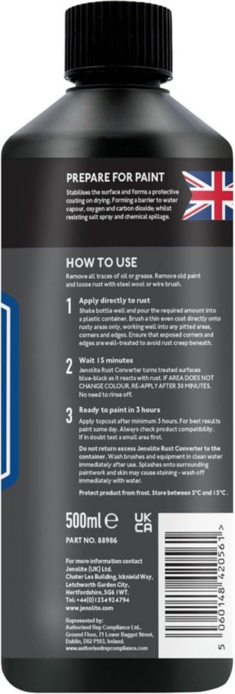Convertidor de óxido JENOLITE 500 ml Metal líquido