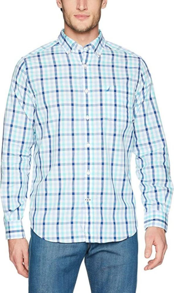 Camisa Nautica Bali Bliss XL Resistente a Arrugas
