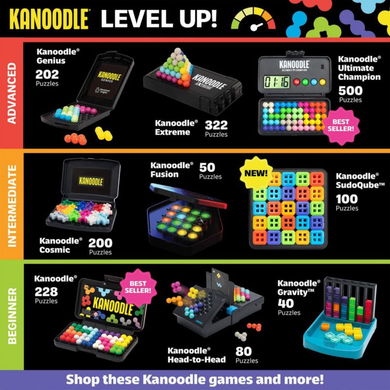 Juego de mesa educativo Kanoodle Shape Escape