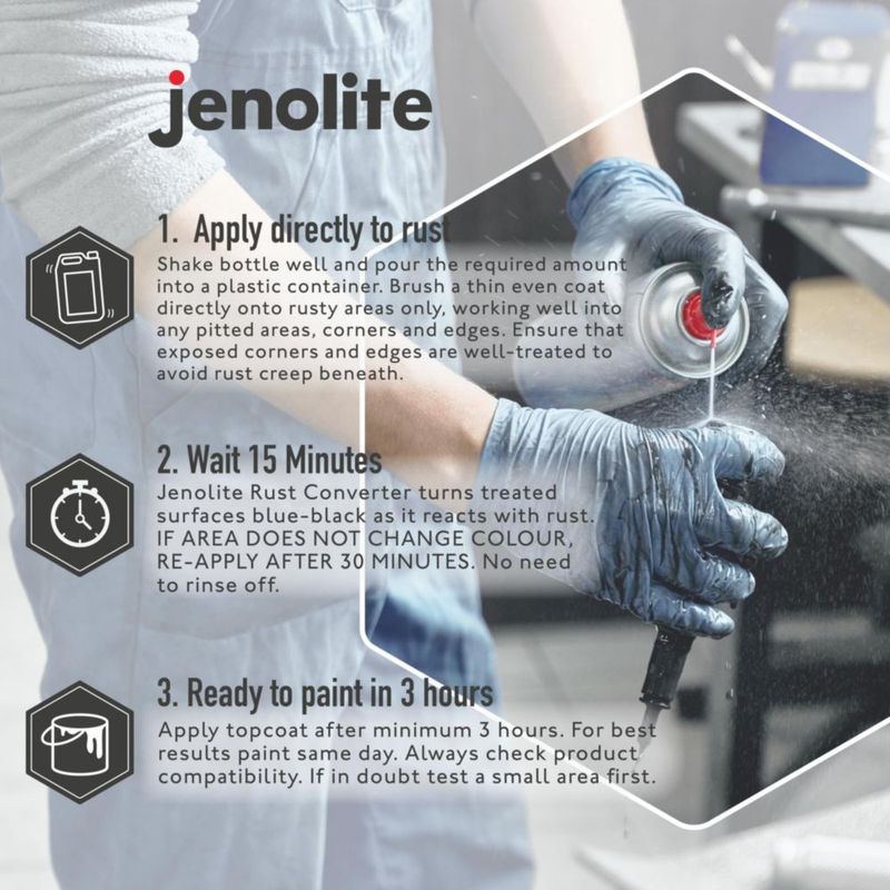 Convertidor de óxido JENOLITE 1 L Spray con gatillo