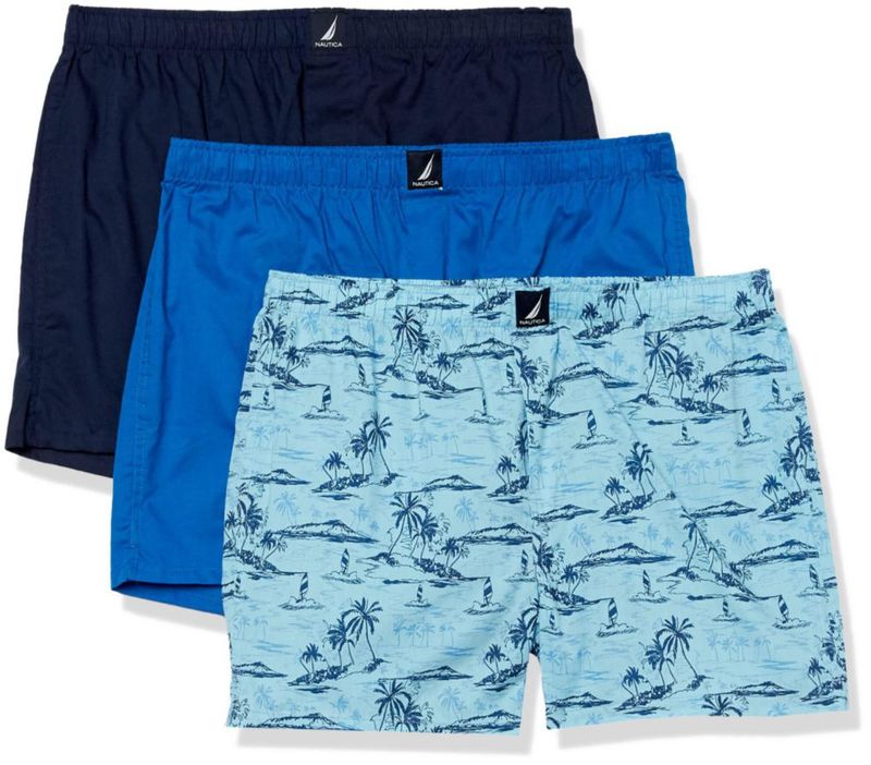 Pack de 3 Bóxers de Algodón Tejido Nautica