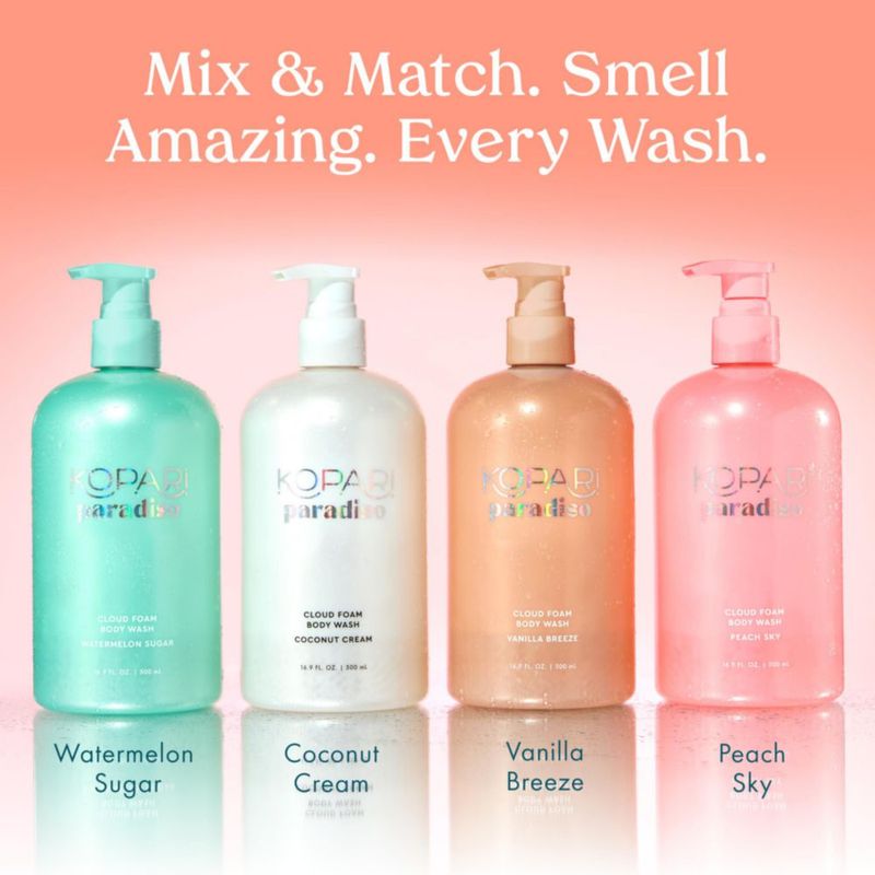 Gel de ducha Kopari 300 ml Peach Sky con ácido hialurónico