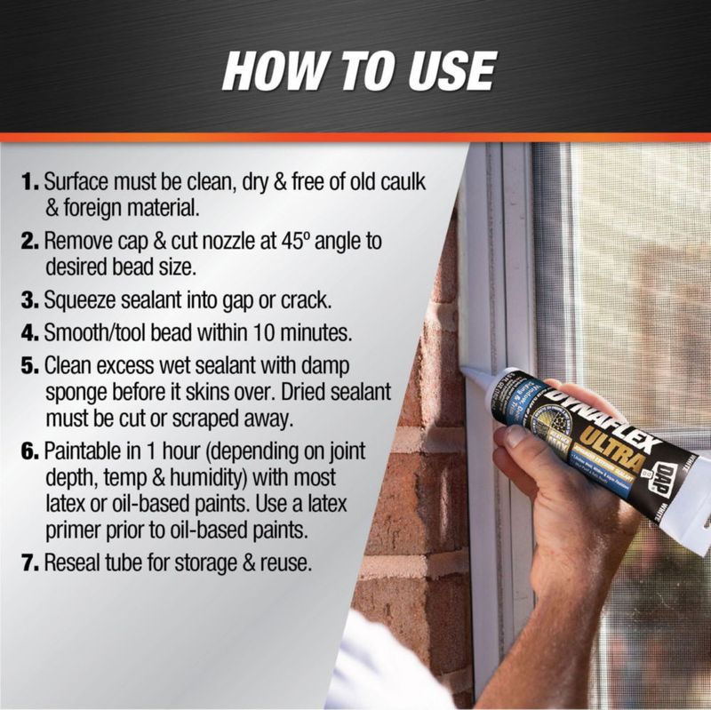 Sellador DAP Dynaflex Ultra Blanco 162 ml