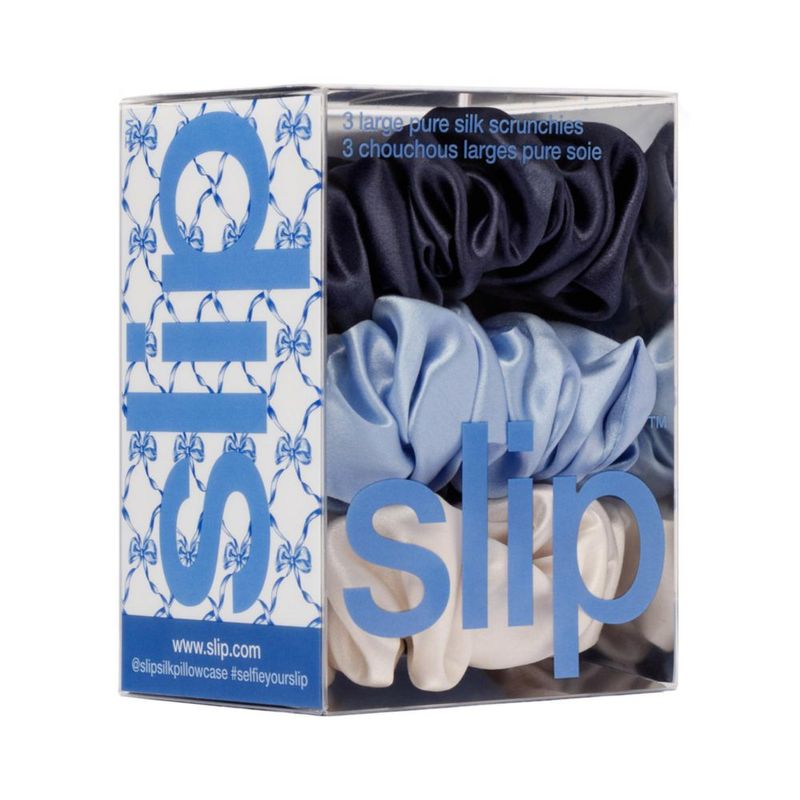 Juego de 3 coleteros grandes de seda anti-rotura SLIP Skye