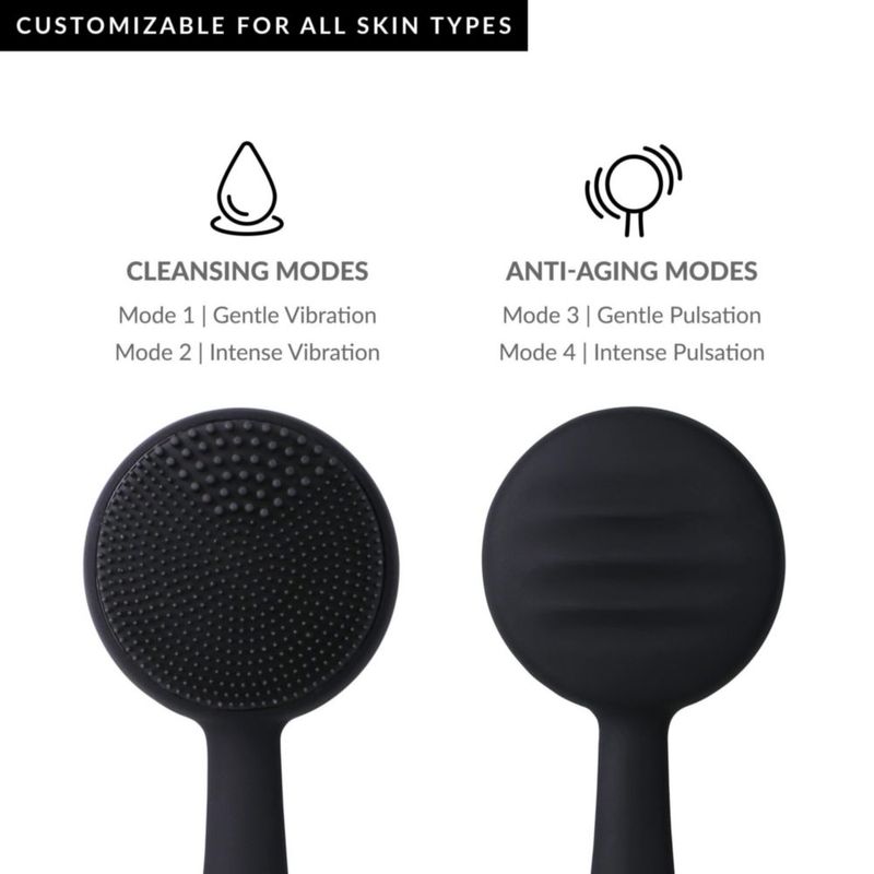 Dispositivo de limpieza facial PMD Clean con cepillo de silicona resistente al agua