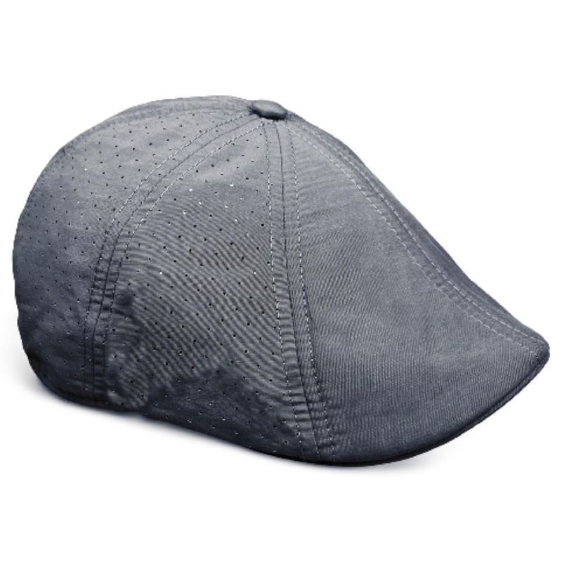 GORRA Boston Scally Co. Cool Air 8 paneles XXL gris oscuro
