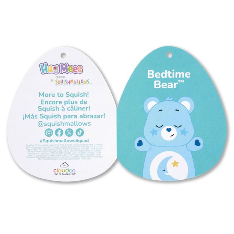 Peluche Squishmallows Oso de la Hora de Dormir 25 cm HugMees
