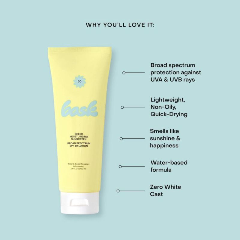 Loción protector solar Bask SPF 30 – Pack de 3 unidades 100 ml