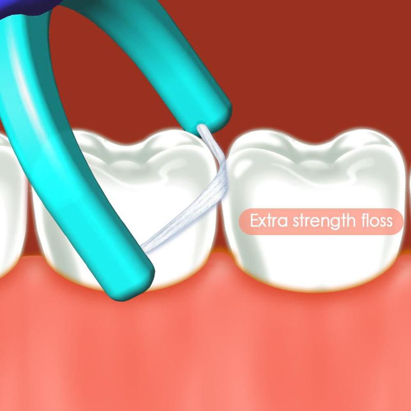 Hilo Dental T.Smile 120 Recargas Extra Fuerte