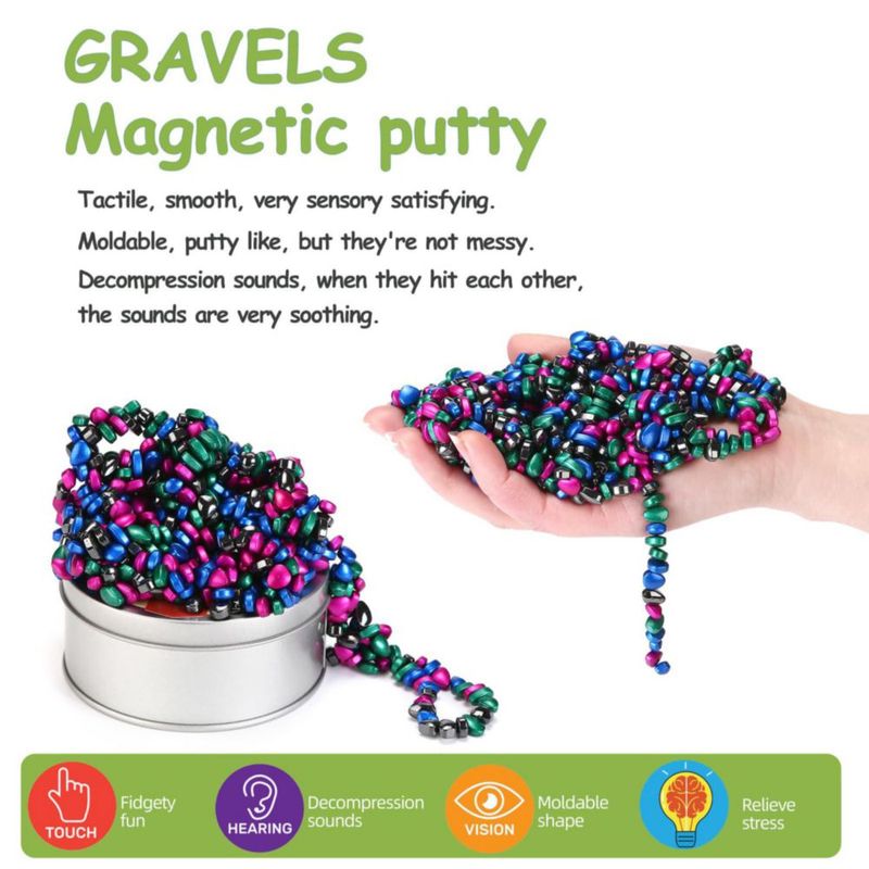 Juguetes de escritorio Magnet Balls Alunmair 550 unidades para adultos con caja