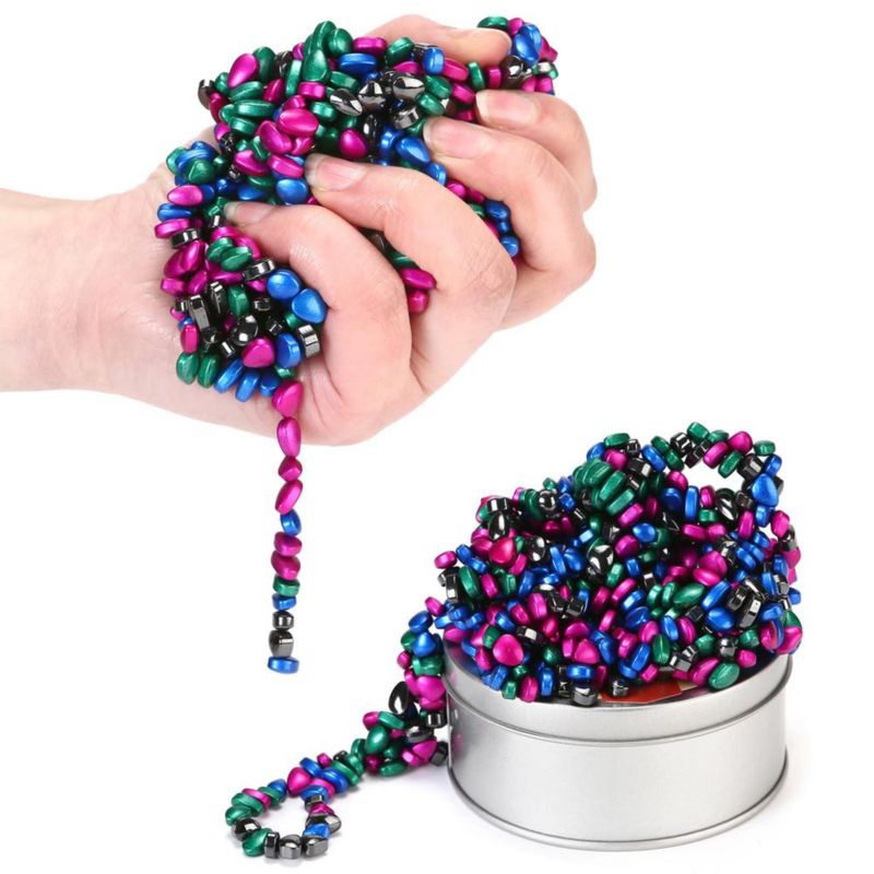 Juguetes de escritorio Magnet Balls Alunmair 550 unidades para adultos con caja