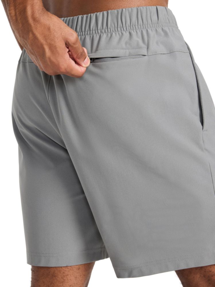 Shorts Reebok Jumpstart 20 cm Gris Talla Grande