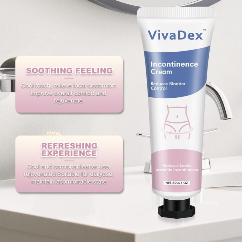 Crema VivaDex 30 g para Incontinencia – Protector de Piel Femenina