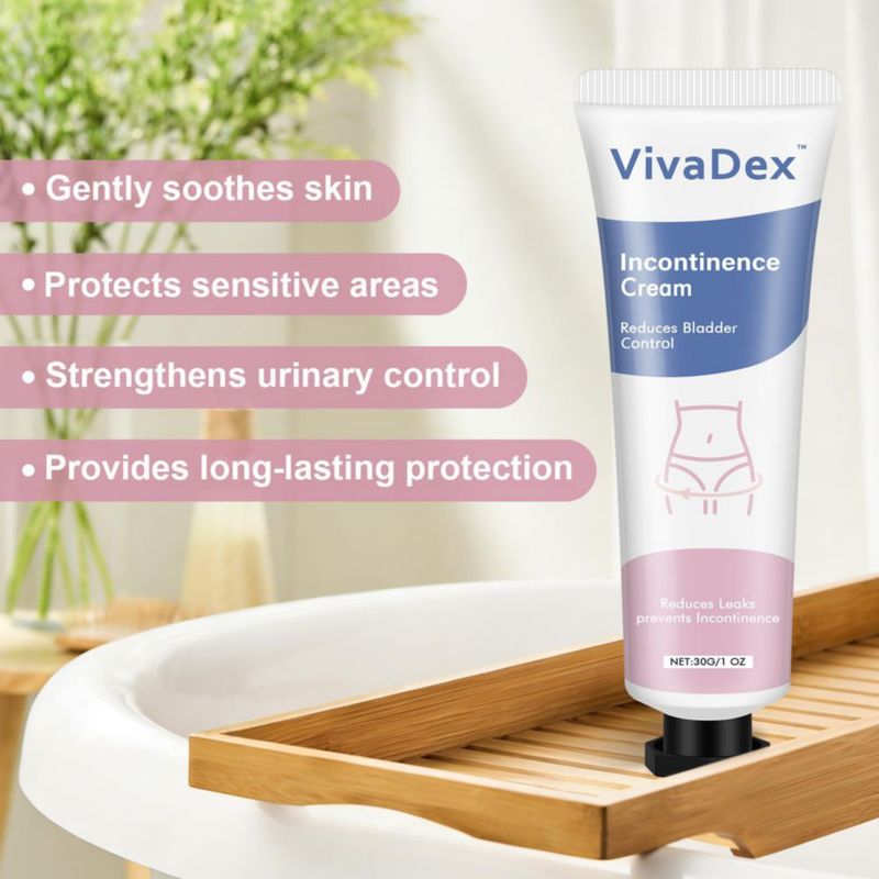 Crema VivaDex 30 g para Incontinencia – Protector de Piel Femenina