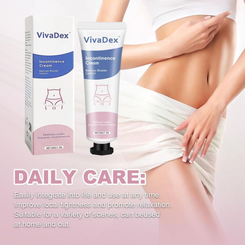 Crema VivaDex 30 g para Incontinencia – Protector de Piel Femenina
