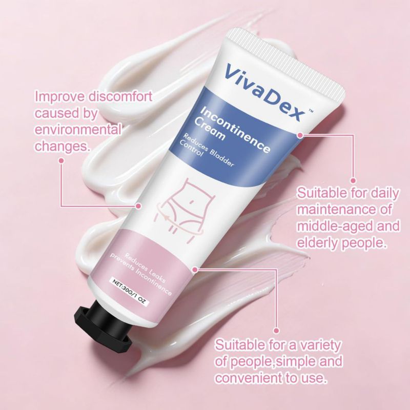 Crema VivaDex 30 g para Incontinencia – Protector de Piel Femenina