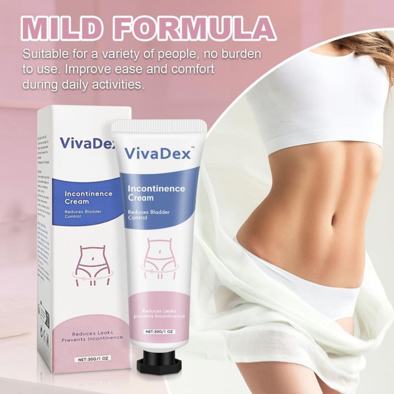 Crema VivaDex 30 g para Incontinencia – Protector de Piel Femenina