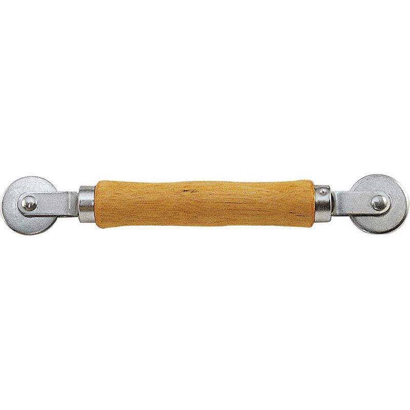 Herramienta de Rodillos para Pantallas PRIME-LINE con Mango de Madera y Ruedas de Acero