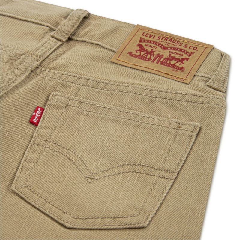 Jeans Levi's 505 Regular Fit Caqui Británico Talla 10