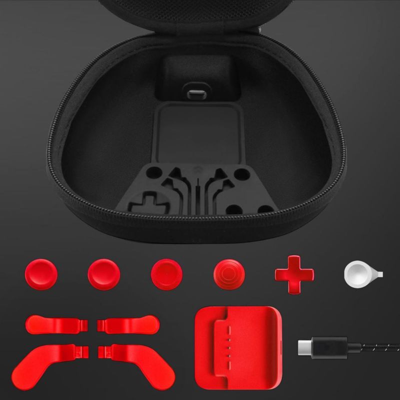 Kit Coolerage para Controlador Xbox Elite Series 2 – Accesorios Rojos