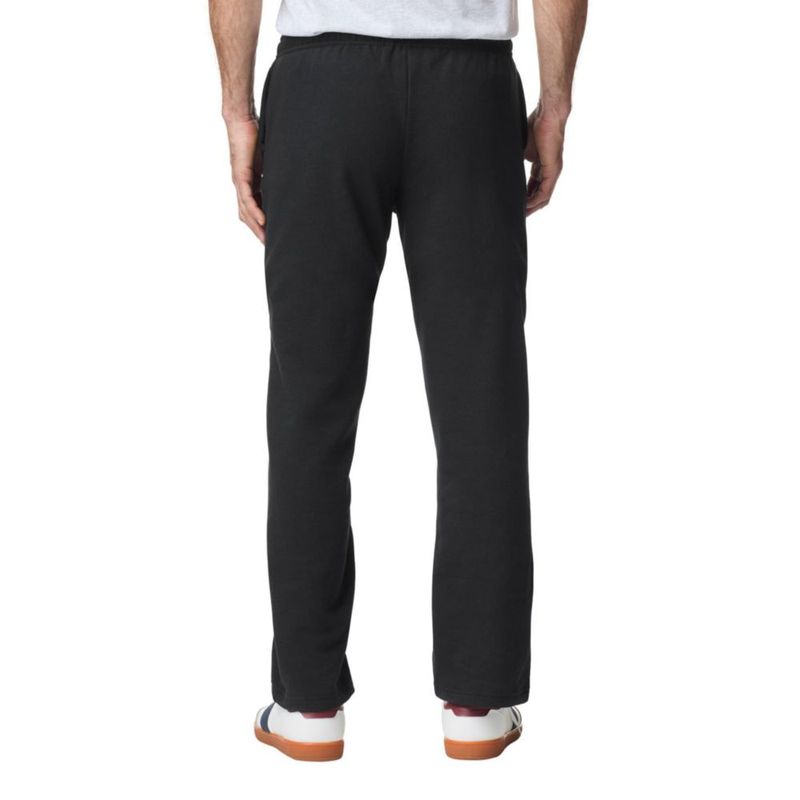 Pantalones Gildan G18300 negro talla XXL con bolsillos de forro polar