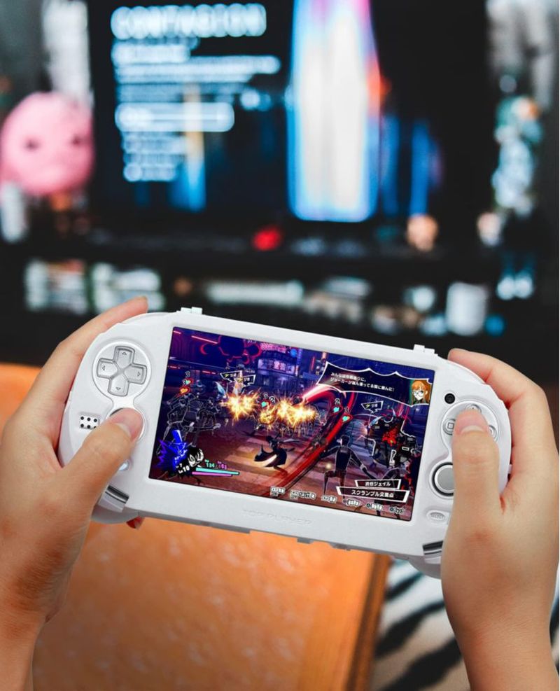 Funda PS Vita Sedicoca Blanca con agarre L2 R2 + protector de pantalla